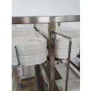 Szállítókocsi, nyitott, 48 db Cambro Tablotherm tálcákhoz (Utángyártott) Egyedileg kialakítva