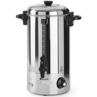   HENDI 209899 Italmelegítő - melegentartó adagoló, szimplafalú, 18 literes
