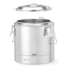 HENDI 708071 Hőszigetelt ételszállító badella, duplafalú, patenzáras, 11 literes (Kitchen Line)