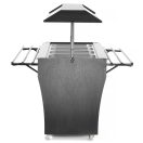 HENDI 274057 Hűtött salátabár (önkiszolgáló büfépult), 4xGN1/1, gördíthető, sziget kialakítású