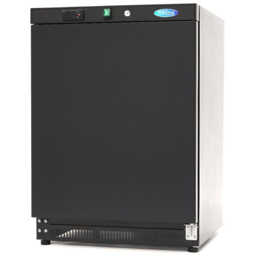 Maxima R 200 B Hűtőszekrény, pult alatti, festett fekete kivitel, 200 literes