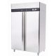 MBF 8117 Hűtőszekrény, kétajtós, roszdamentes, GN2/1 belmérettel, 1240/940L
