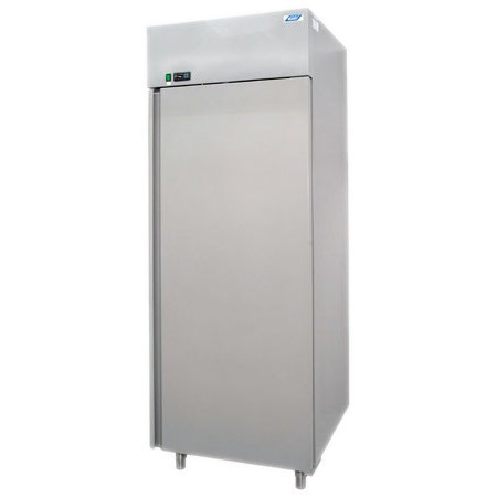 Hűtőszekrény, rozsdamentes, 623 literes, GN2/1 belmérettel – COLD S-700 G A/G INOX