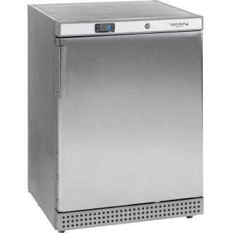   Tefcold UR200S Hűtőszekrény, pult alatti, rozsdamentes, 130/119 literes