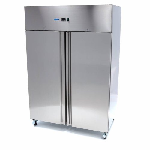 Maxima R 1400 GN Hűtőszekrény, rozsdamentes, kétajtós, 1400 literes, GN2/1 belmérettel