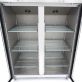 Maxima R 1400 GGN Üvegajtós hűtőszekrény, rozsdamentes, kétajtós, 1400 literes, GN2/1 belmérettel