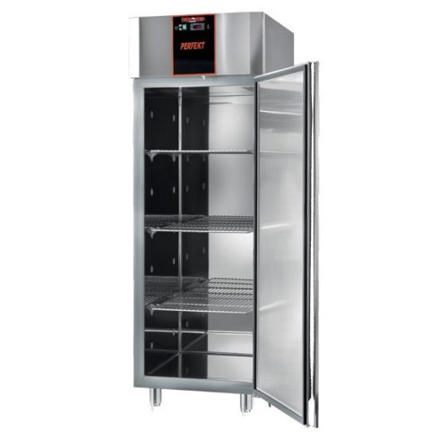 Hűtőszekrény, rozsdamentes, 700 literes, GN2/1 belmérettel – Tecnodom AF07PKMTN