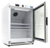 Maxima R 200 WG Üvegajtós hűtőszekrény, pult alatti, festett fehér kivitel, 200 literes