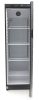 Maxima R 400 BG Üvegajtós hűtőszekrény, festett fekete kivitel, 400 literes
