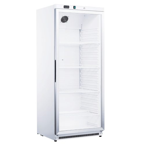 Maxima R 600 WG Üvegajtós hűtőszekrény, festett fehér kivitel, 600 literes