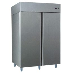  Fagyasztószekrény, kétajtós rozsdamentes acél kivitel, 1376 L, GN2/1 belmérettel – BOLARUS Gastro F1400 INOX