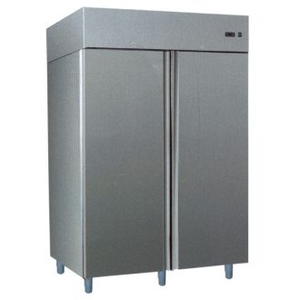   Fagyasztószekrény, kétajtós rozsdamentes acél kivitel, 1376 L, GN2/1 belmérettel – BOLARUS Gastro F1400 INOX