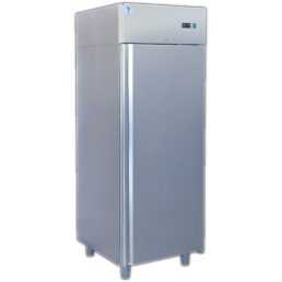   Cukrászati fagyasztószekrény, rozsdamentes acél kivitel, 523L, 10 tálcához – BOLARUS GastroF500inox+BakeryGuides