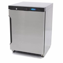   Maxima FR 200 SS (09400101) Fagyasztószekrény, pult alatti, rozsdamentes, 200 literes SZÁLLÍTÁSI SÉRÜLT KIS ESZTÉTIKAI HIBÁVAL!