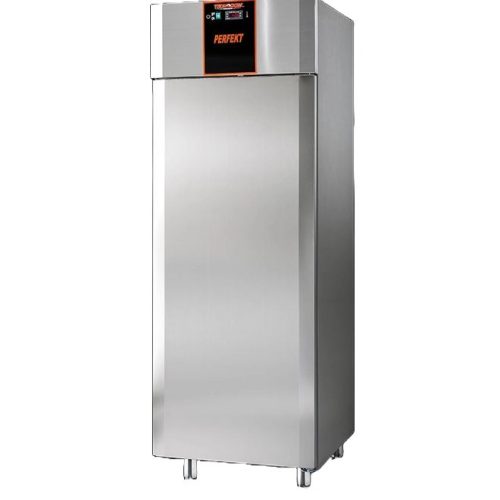 Fagyasztószekrény, rozsdamentes, 700 literes, GN2/1 belmérettel – Tecnodom AF07PKMBT