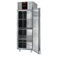 Fagyasztószekrény, rozsdamentes, 700 literes, GN2/1 belmérettel – Tecnodom AF07PKMBT