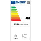 Tefcold NF5000G Üvegajtós fagyasztóvitrin, kétajtós, 1149/930 literes
