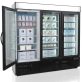 Tefcold NF7500G Üvegajtós fagyasztóvitrin, háromajtós, 1784/1657 literes