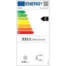 Tefcold Atom Maxi F1DB Üvegajtós fagyasztóvitrin, 560/390 literes