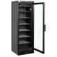  Tefcold UFSC371G BLACK Üvegajtós fagyasztóvitrin, fekete, 300/270 literes (jobbra nyiló ajtóval)