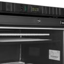 Tefcold UFSC371G BLACK L/H Üvegajtós fagyasztóvitrin, fekete, 300/270 literes (balra nyiló ajtóval)