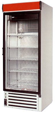 Hűtőszekrény üvegajtóval, alsó aggregátoros, statikus hűtéssel, 667L – COLD SW-700DP