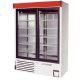 Hűtőszekrény nyíló üvegajtóval, elől-hátul üvegezett, alsó aggregátoros, ventilációs hűtéssel, 820L – COLD SW-1200-II-DP-v