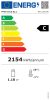 Hűtőszekrény toló üvegajtóval, alsó aggregátoros, statikus hűtéssel, 1032L – COLD SW-1200DR