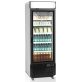 Tefcold NC2500G Üvegajtós hűtővitrin, 515/412 literes