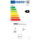 Tefcold FSC890S Üvegajtós hűtővitrin, kétajtós, 707/462 literes, tolóajtós