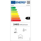 Tefcold FSC1200S Üvegajtós hűtővitrin, kétajtós, 967/645 literes, tolóajtós