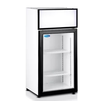   Maxima 09404001 Üvegajtós hűtőszekrény (Palackhűtő), 50 literes