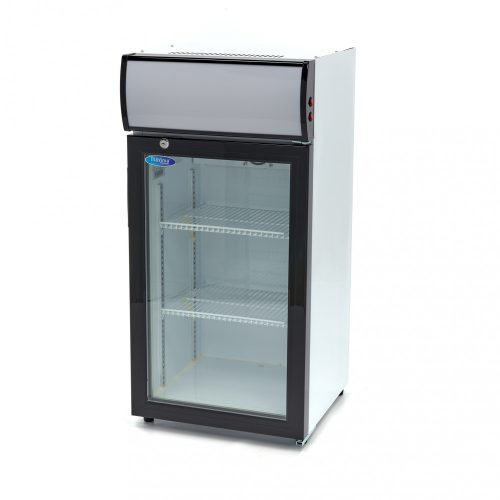 Maxima 09404010 Üvegajtós hűtőszekrény (Palackhűtő), 84 literes