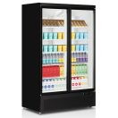 Tefcold Atom Maxi C2DB Üvegajtós hűtővitrin, kétajtós, 1081/809 literes, nyílóajtós