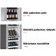   Borhűtőszekrény, fémszínű burkolattal, 162 álló palackhoz – ENOFRIGO MIAMI VT RF R