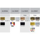 Borhűtő fal panoráma üveg burkolattal, 120 fekvő palackhoz – DELLA MARTA TV-C10 + T1-C-*