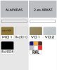 Asztali borhűtő vitrin, panoráma üveg burkolattal, 64 álló palackhoz – DELLA MARTA TV-C23 + T2-C-*