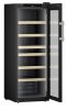 LIEBHERR WFbli 5041 Üvegajtós borhűtő borszervírozó szekrény, fekete színű, 158 palackhoz