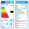 Tefcold BK210 Hűtött munkaasztal, cukrászati, 2 ajtós