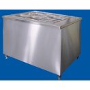 Salátahűtő pult, 1 ajtós, 2*GN1/1, gránit fedlappal – COLD G010-09G