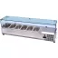 Feltét hűtő inox kivitel 9xGN1/3 edényzet hellyel – gastroCOOL ESL3890
