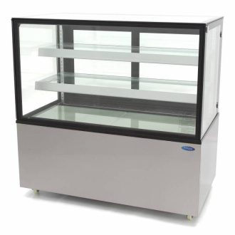   Maxima 09400839 Süteményes hűtőpult ventilációs hűtéssel, 500 literes, 1515x675x1210mm