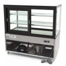 Maxima 09400839 Süteményes hűtőpult ventilációs hűtéssel, 500 literes, 1515x675x1210mm