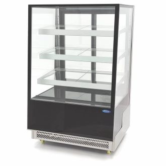   Maxima 09400842 Süteményes hűtőpult ventilációs hűtéssel, 400 literes, 900x805x1445mm