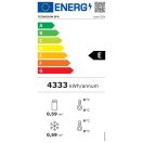 Sík üveges ventilációs hűtésű süteményespult 1205x774x1381 mm – Tecnodom EVOK120V