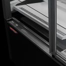 Sík üveges ventilációs hűtésű süteményespult 1505x774x1381 mm – Tecnodom EVOK150V
