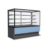 Sík üveges ventilációs hűtésű süteményespult 1805x774x1381 mm – Tecnodom EVOK180V