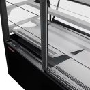 Hajlított üveges ventilációs hűtésű süteményespult 1804x770x1395 mm – Tecnodom EVO180V
