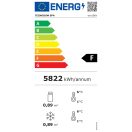 Hajlított üveges ventilációs hűtésű süteményespult 1804x770x1395 mm – Tecnodom EVO180V