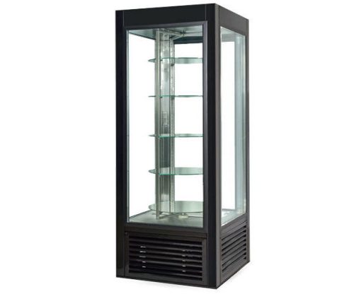 Süteményes hűtő vitrin, forgópolcos, 745x745x2000mm "ATENA" – COLD SW-604 L/o